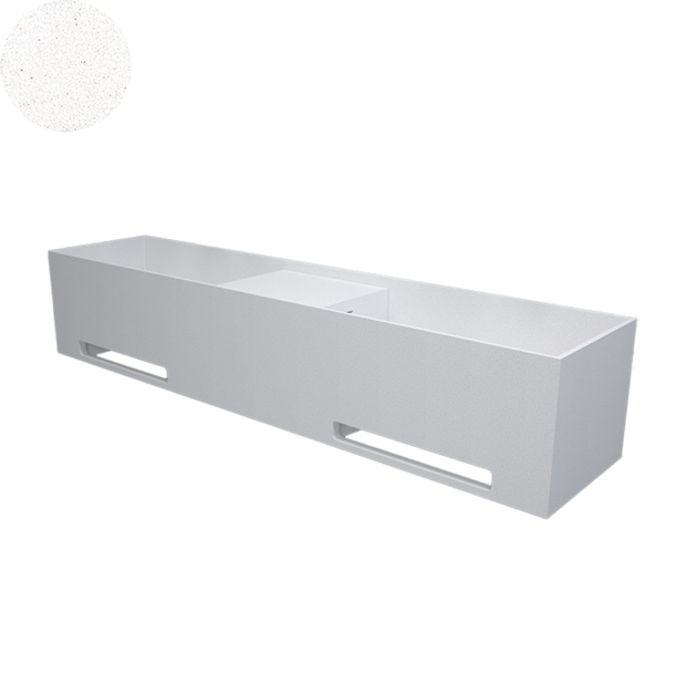 SOKA DOUBLE WALL BASIN 1800X400X350MM