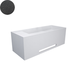 SOKA SINGLE WALL BASIN LEFT SHELF 1000X400X350MM