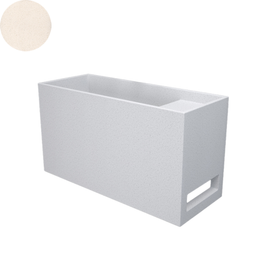 SOKA POWDER WALL BASIN RIGHT SHELF 550X220X300MM