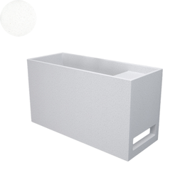 SOKA POWDER WALL BASIN RIGHT SHELF 550X220X300MM