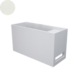 SOKA POWDER WALL BASIN RIGHT SHELF 550X220X300MM