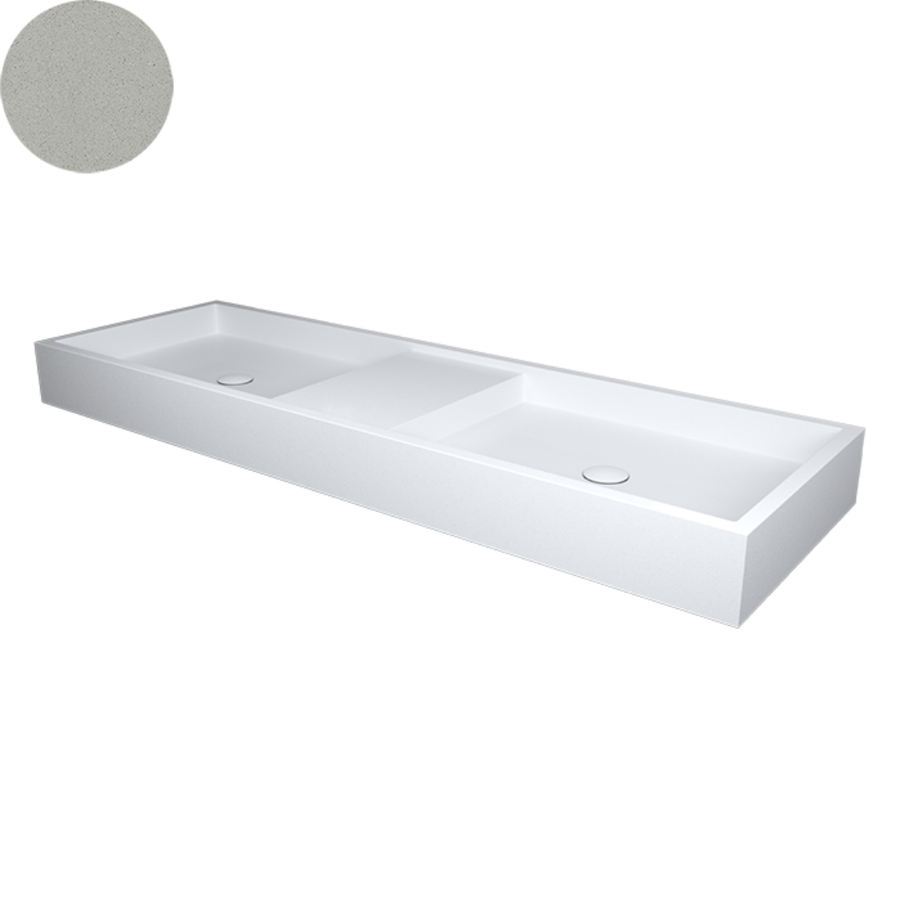 SOL DOUBLE WALL BASIN 1400X450X120MM