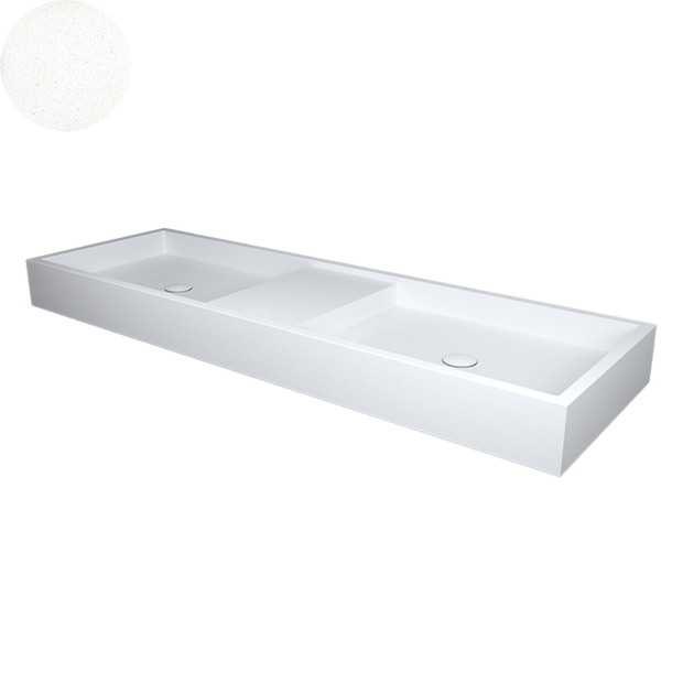 SOL DOUBLE WALL BASIN 1400X450X120MM
