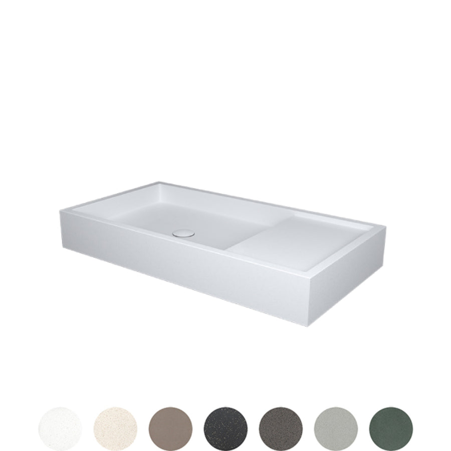 SOL SINGLE WALL BASIN 850X450X120MM