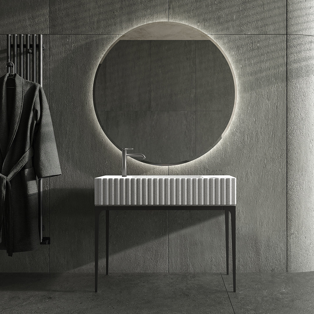 TULLE SINGLE BOWL WALL BASIN 1030X475X200MM NTH NOF