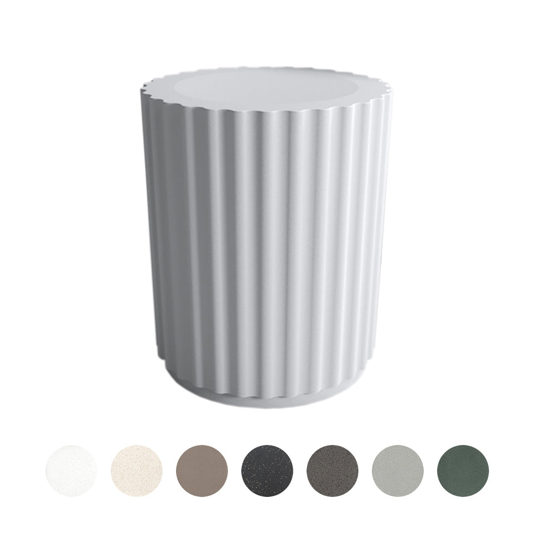 TULLE BATH STOOL 300X300X360MM