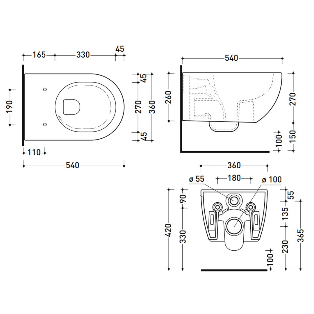 APP GO SILENT WALL HUNG PAN