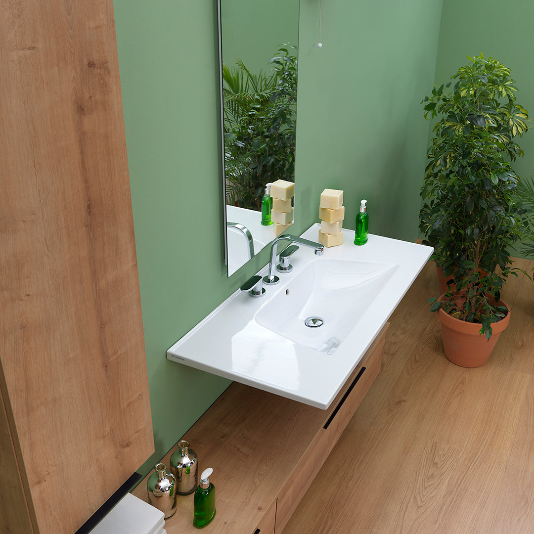 BLOOM WALL BASIN 1070X515X175MM NTH