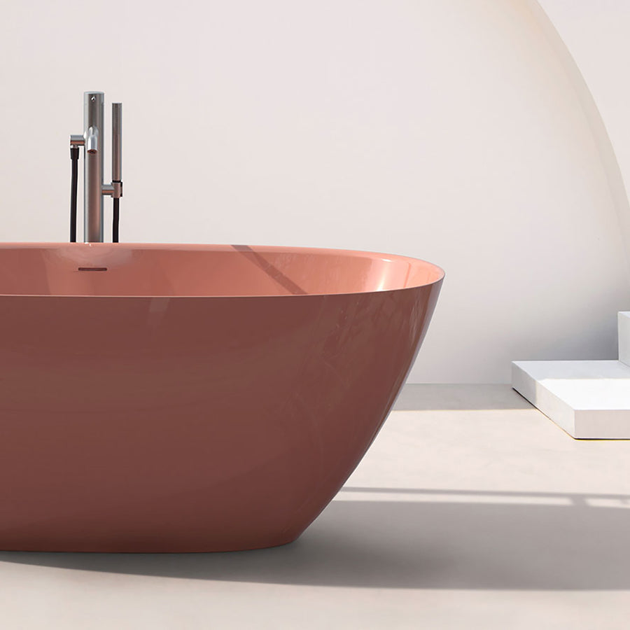 APP FREESTANDING BATH 1450X700X615MM WITH OVERFLOW