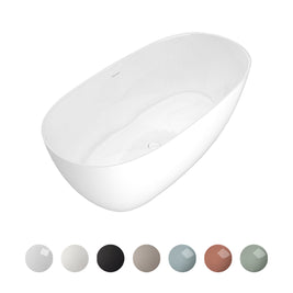 APP FREESTANDING BATH 1450X700X615MM WITH OVERFLOW