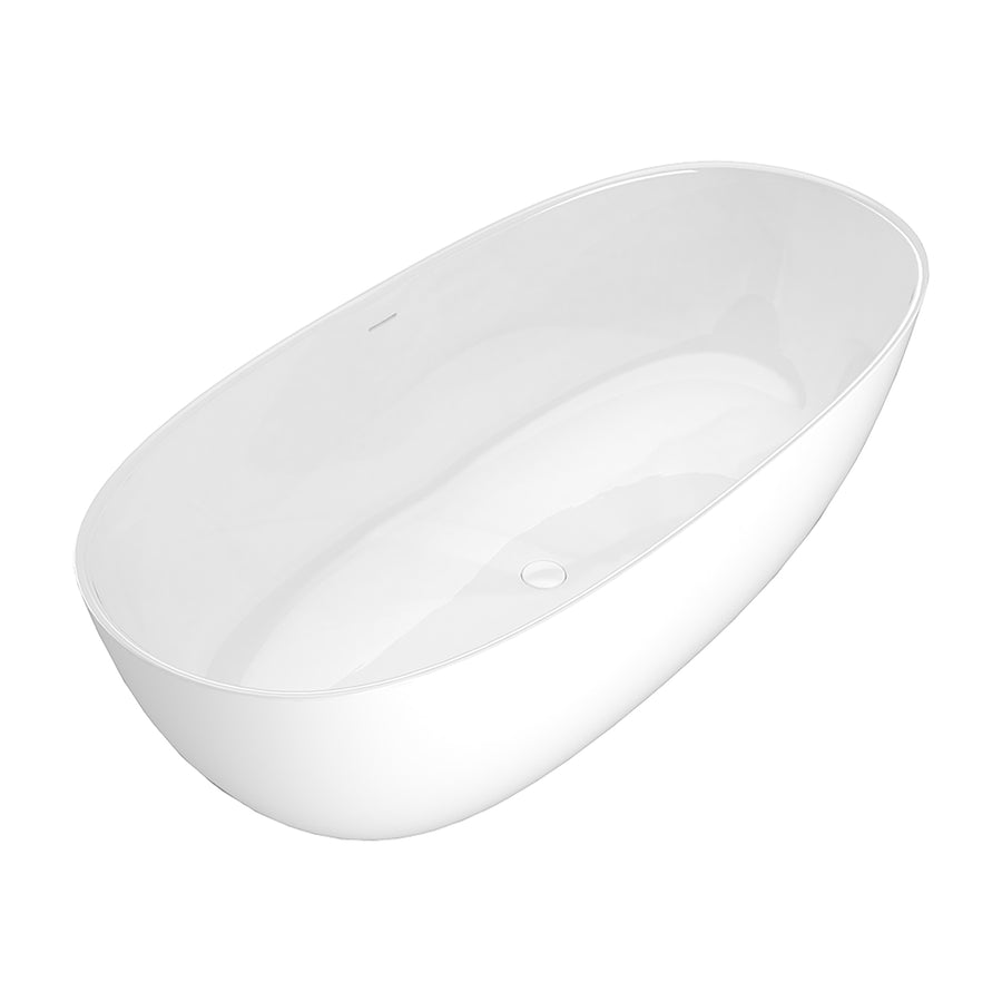 APP FREESTANDING BATH 1700X800X550MM WITH OVERFLOW