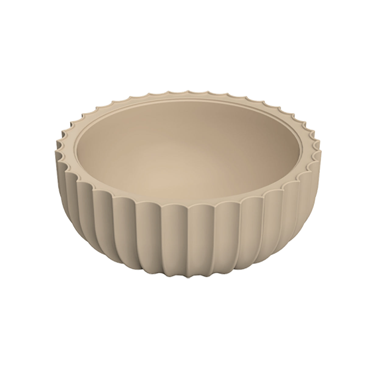 SETTECENTO VESSEL BASIN 440X440X180MM NTH NOF