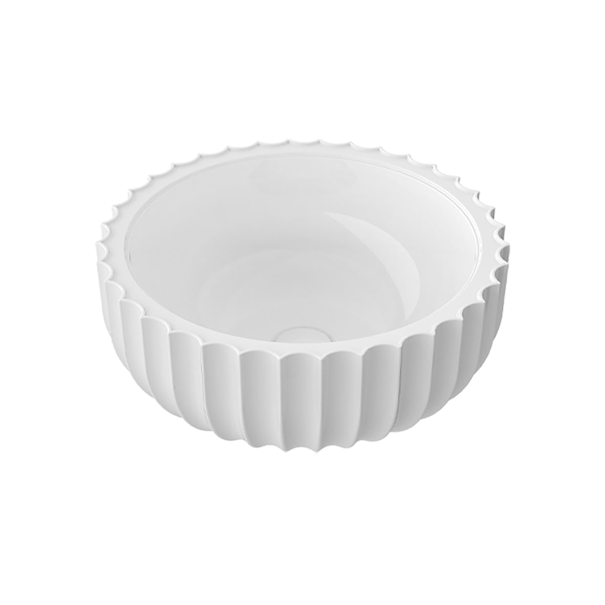 SETTECENTO VESSEL BASIN 440X440X180MM NTH NOF