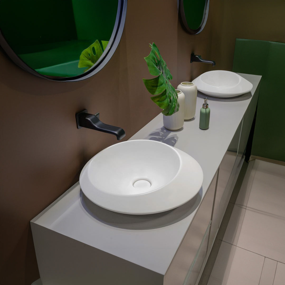 SPIRE VESSEL BASIN 480X460X140MM NTH NOF