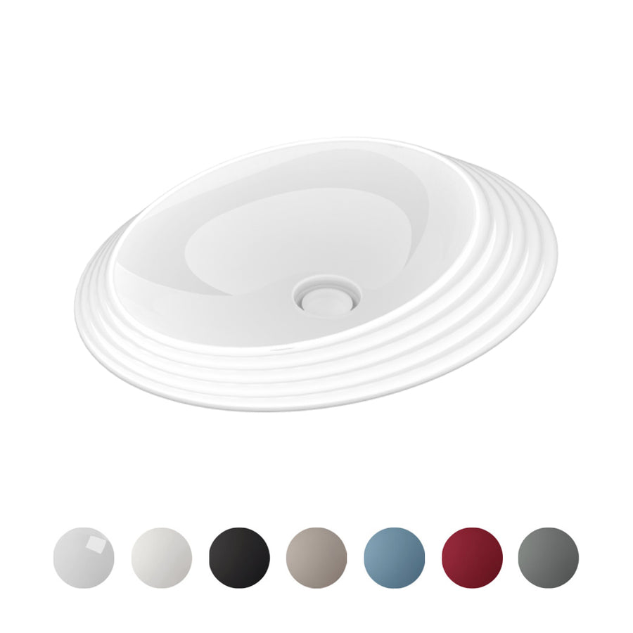 SPIRE+ VESSEL BASIN 580X460X140MM NTH NOF