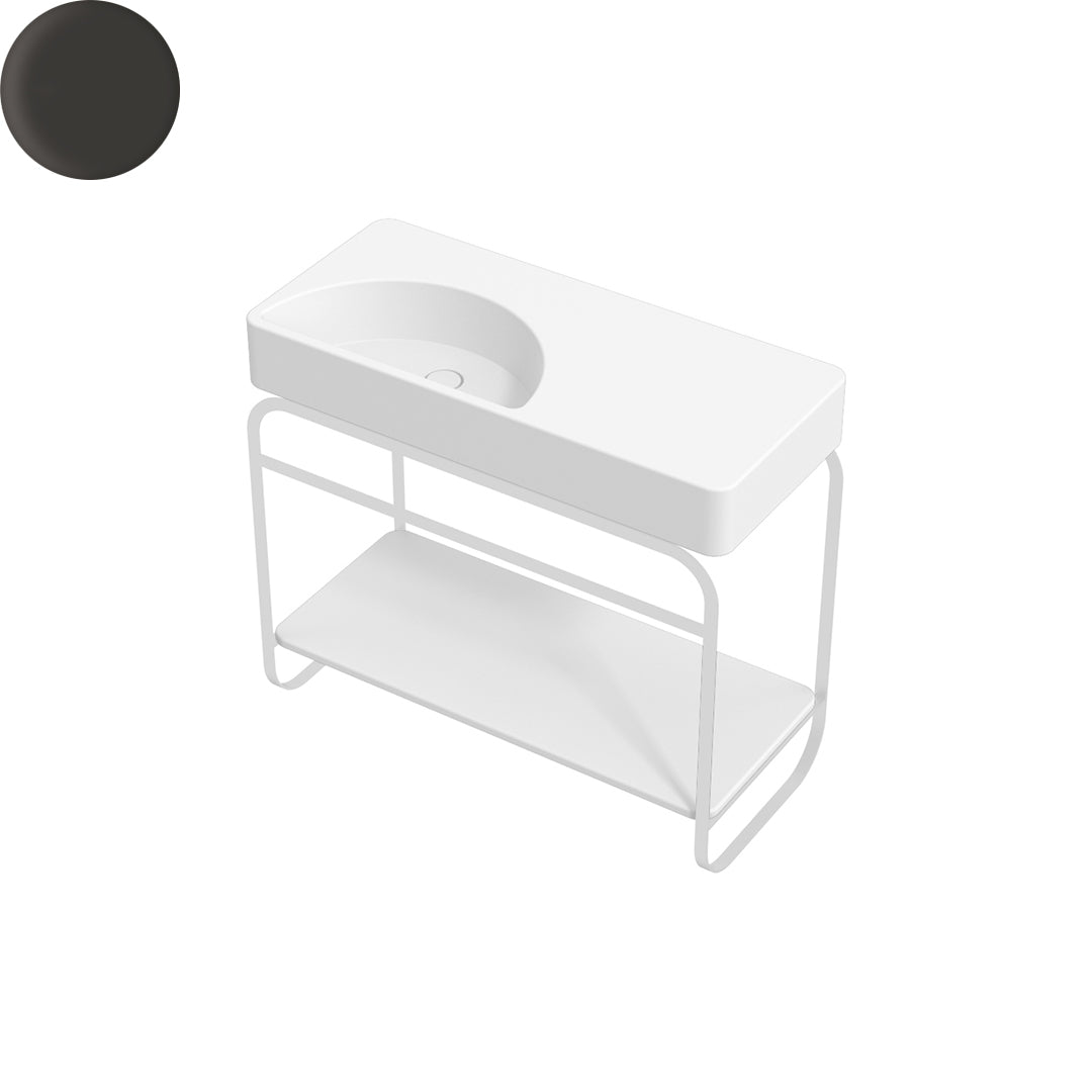 LUNARIS 101 BASIN STAND CERAMIC SHELF 1000X450X750MM