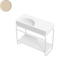 LUNARIS 101 BASIN STAND CERAMIC SHELF 1000X450X750MM