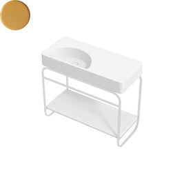 LUNARIS 101 BASIN STAND CERAMIC SHELF 1000X450X750MM