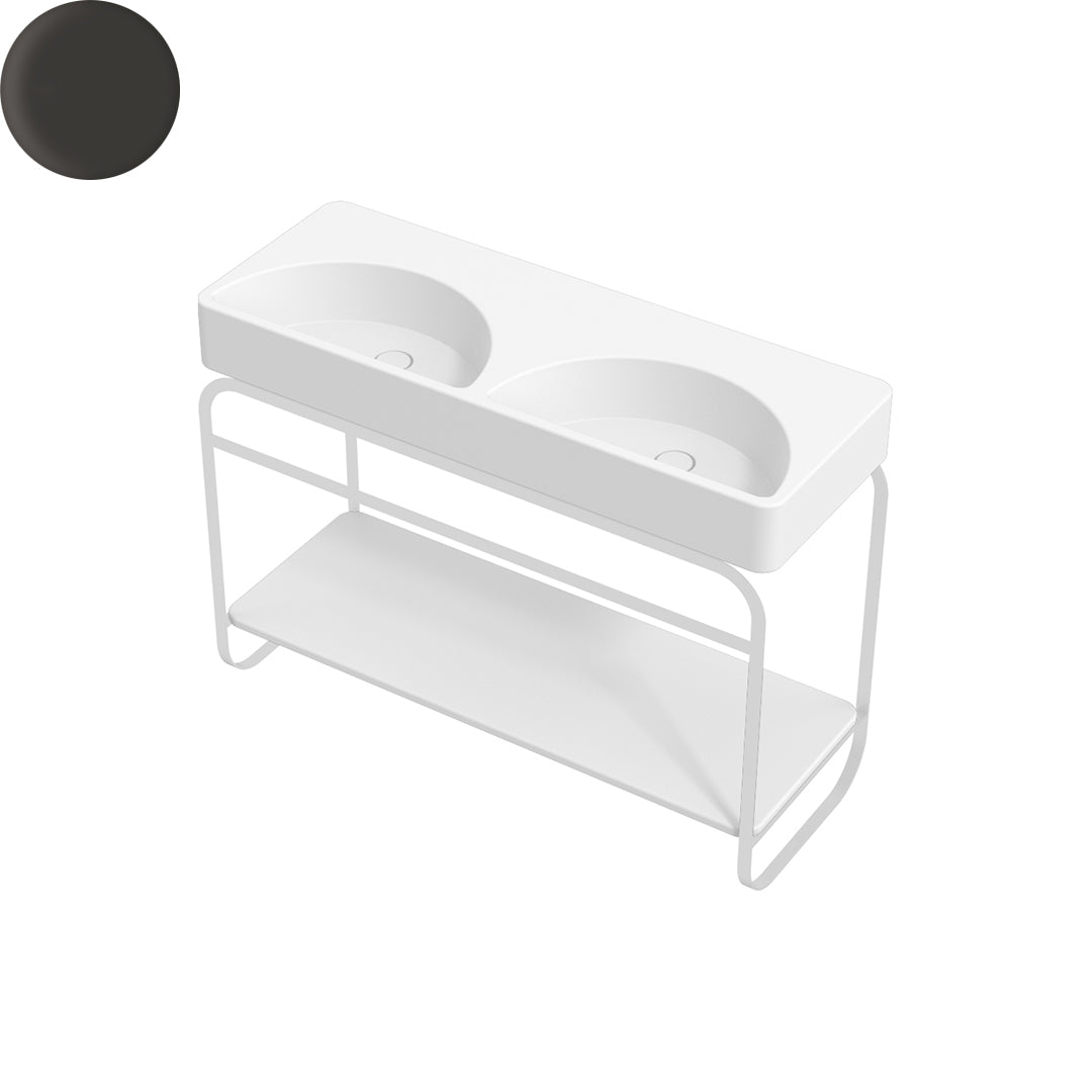 LUNARIS 121 BASIN STAND CERAMIC SHELF 1200X450X750MM
