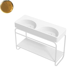 LUNARIS 121 BASIN STAND CERAMIC SHELF 1200X450X750MM