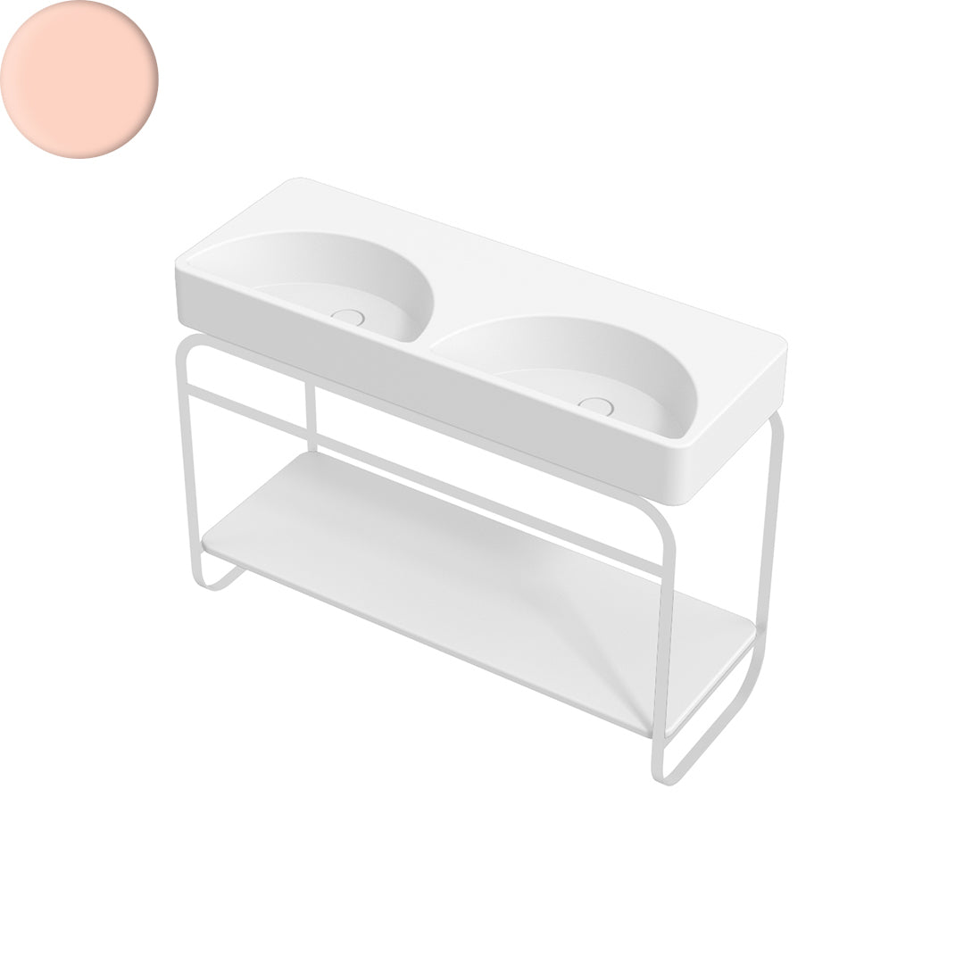 LUNARIS 121 BASIN STAND CERAMIC SHELF 1200X450X750MM