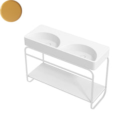 LUNARIS 121 BASIN STAND CERAMIC SHELF 1200X450X750MM