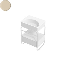 LUNARIS 61 BASIN STAND 1 DRAWER 600X450X750MM
