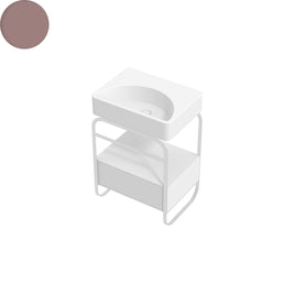 LUNARIS 61 BASIN STAND 1 DRAWER 600X450X750MM