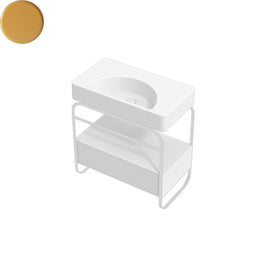 LUNARIS 81 BASIN STAND 1 DRAWER 800X450X750MM