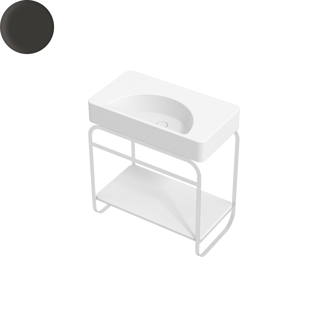 LUNARIS 81 BASIN STAND CERAMIC SHELF 800X450X750MM