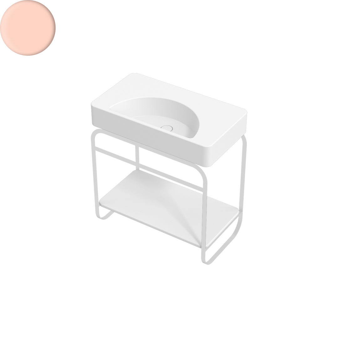 LUNARIS 81 BASIN STAND CERAMIC SHELF 800X450X750MM