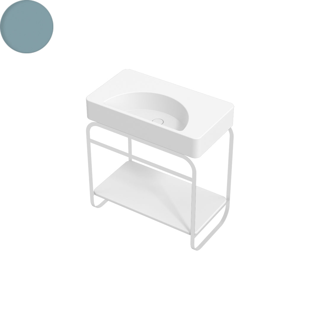 LUNARIS 81 BASIN STAND CERAMIC SHELF 800X450X750MM