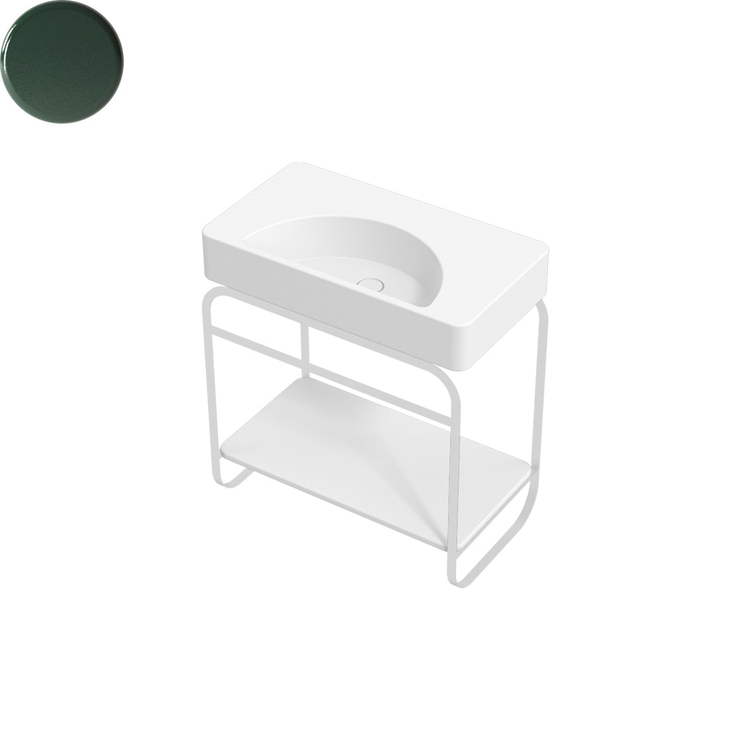 LUNARIS 81 BASIN STAND CERAMIC SHELF 800X450X750MM