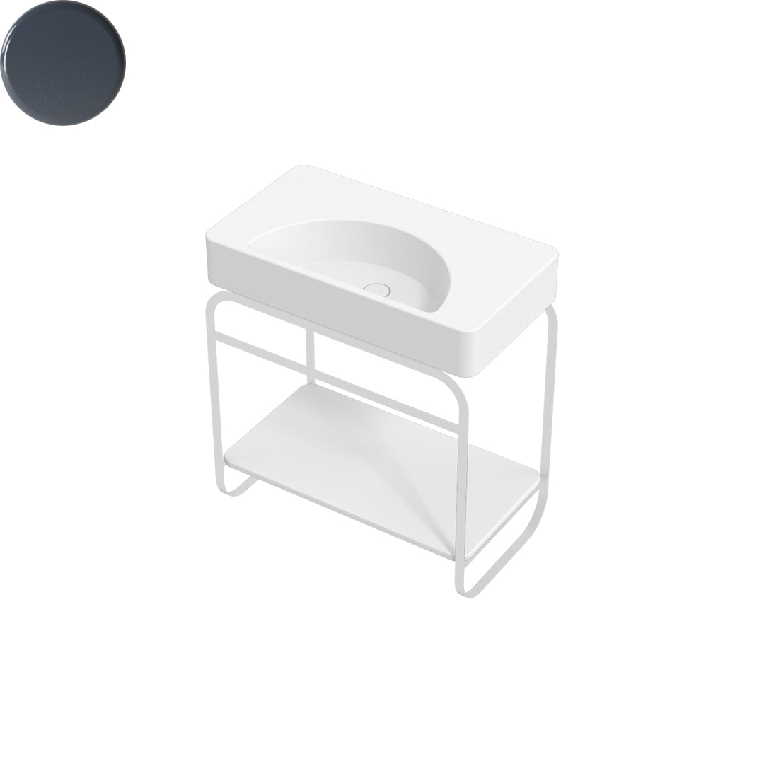 LUNARIS 81 BASIN STAND CERAMIC SHELF 800X450X750MM
