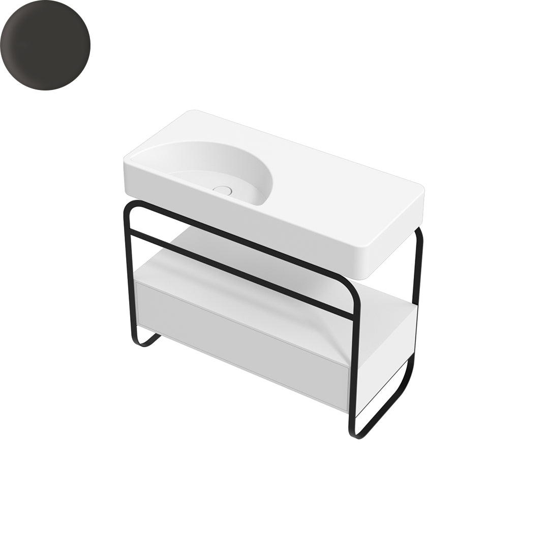 LUNARIS 101 BASIN STAND 1 DRAWER 1000X450X750MM