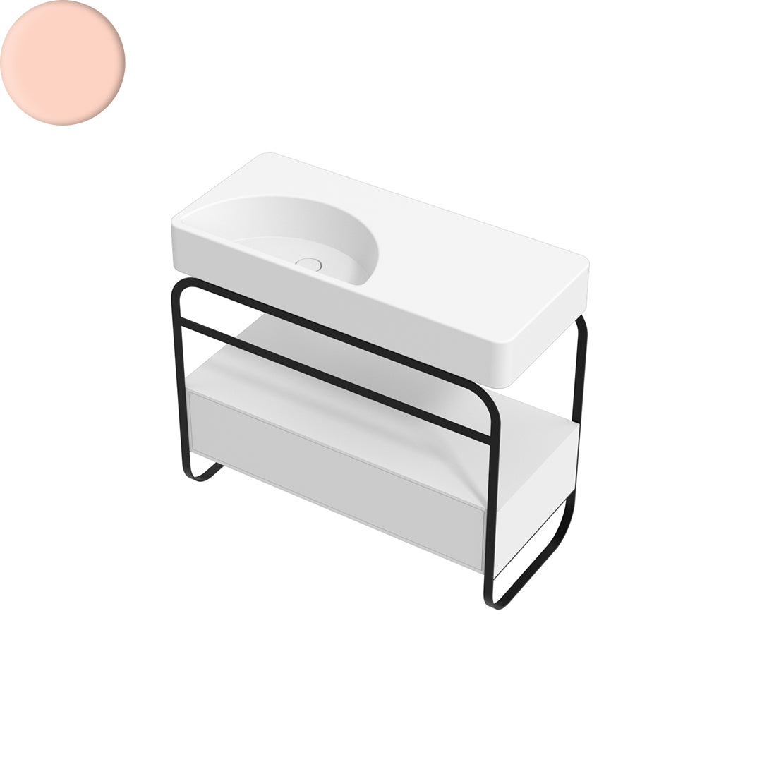 LUNARIS 101 BASIN STAND 1 DRAWER 1000X450X750MM