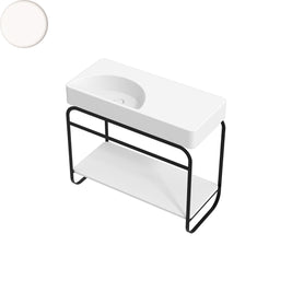 LUNARIS 101 BASIN STAND CERAMIC SHELF 1000X450X750MM
