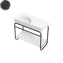 LUNARIS 101 BASIN STAND CERAMIC SHELF 1000X450X750MM