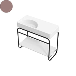 LUNARIS 101 BASIN STAND CERAMIC SHELF 1000X450X750MM