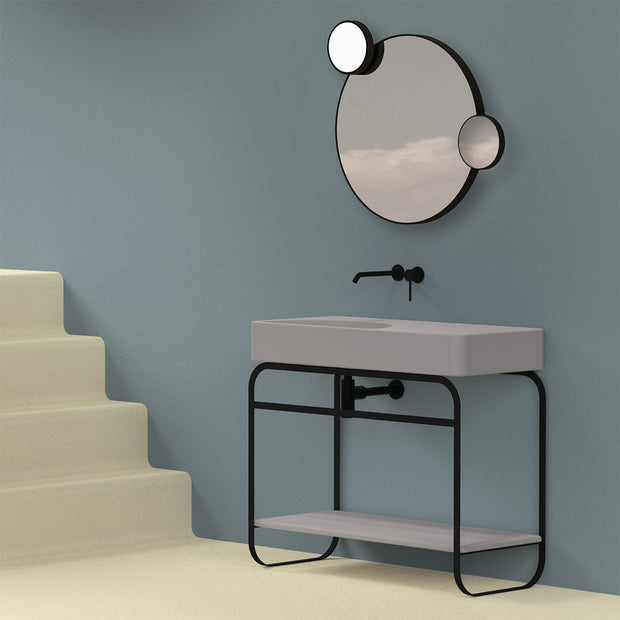 LUNARIS 101 BASIN STAND CERAMIC SHELF 1000X450X750MM