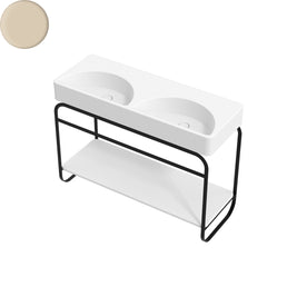 LUNARIS 121 BASIN STAND CERAMIC SHELF 1200X450X750MM