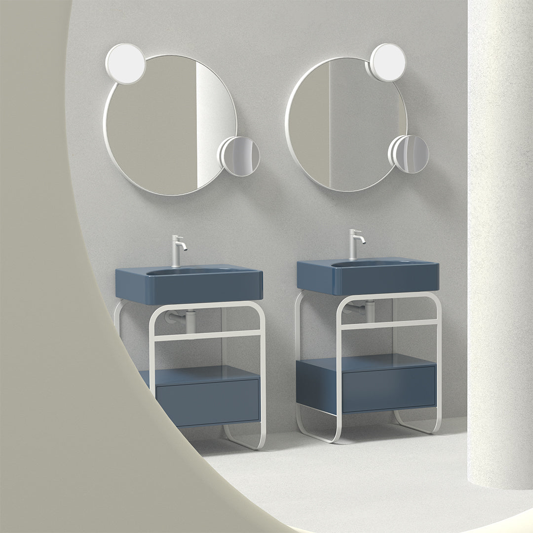 LUNARIS 61 BASIN STAND 1 DRAWER 600X450X750MM