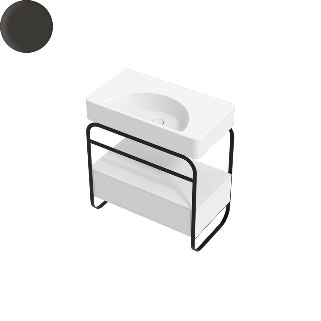 LUNARIS 81 BASIN STAND 1 DRAWER 800X450X750MM