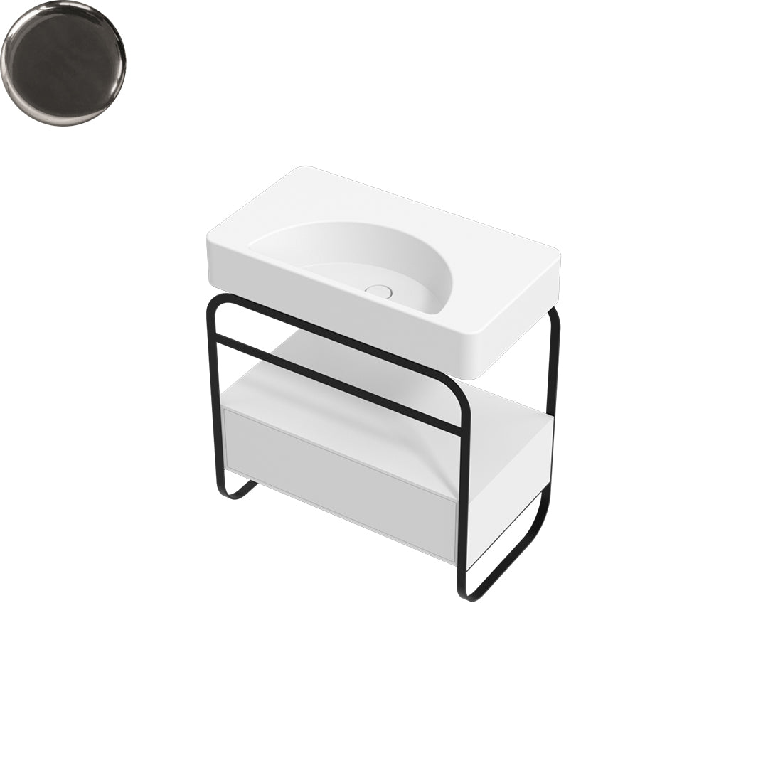 LUNARIS 81 BASIN STAND 1 DRAWER 800X450X750MM