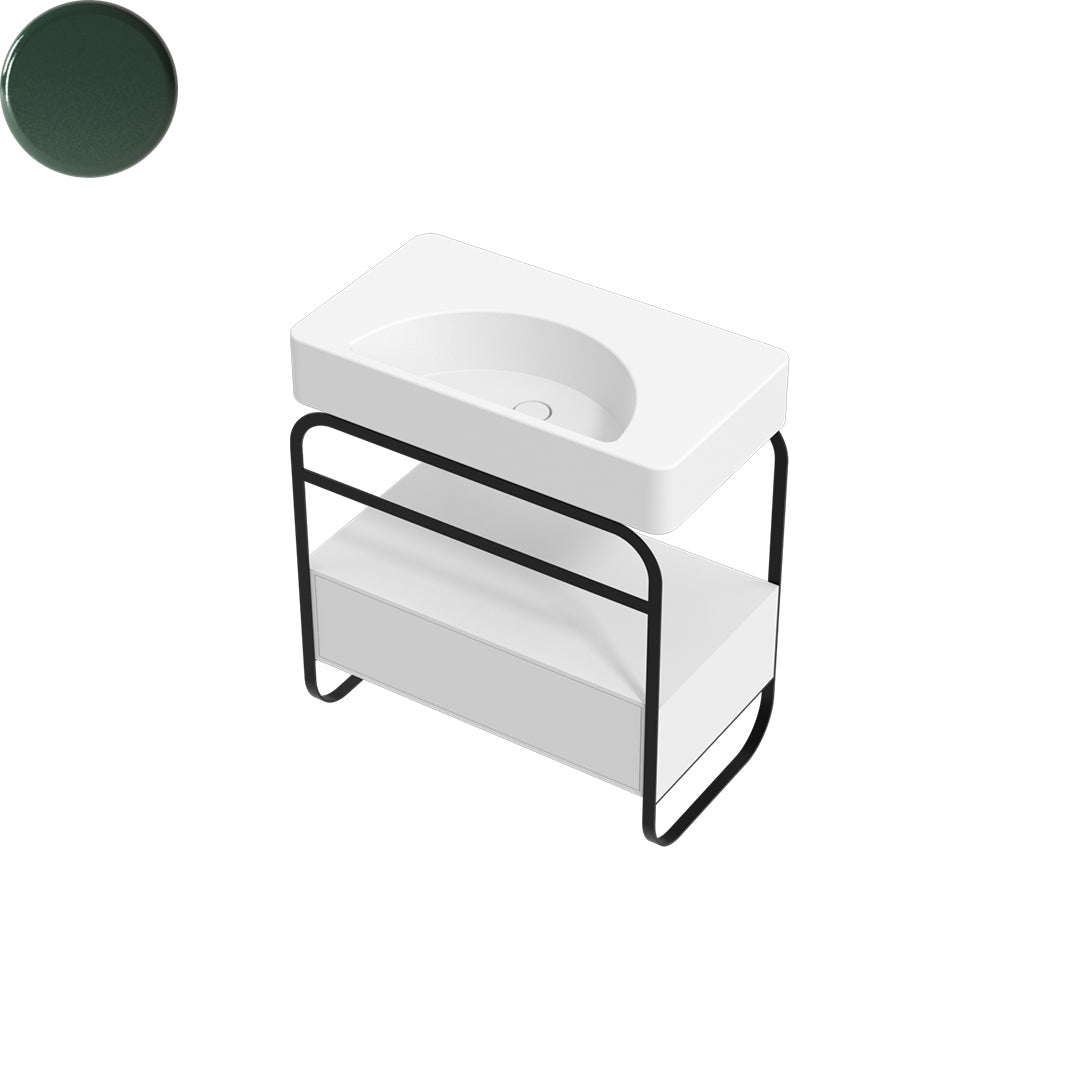 LUNARIS 81 BASIN STAND 1 DRAWER 800X450X750MM