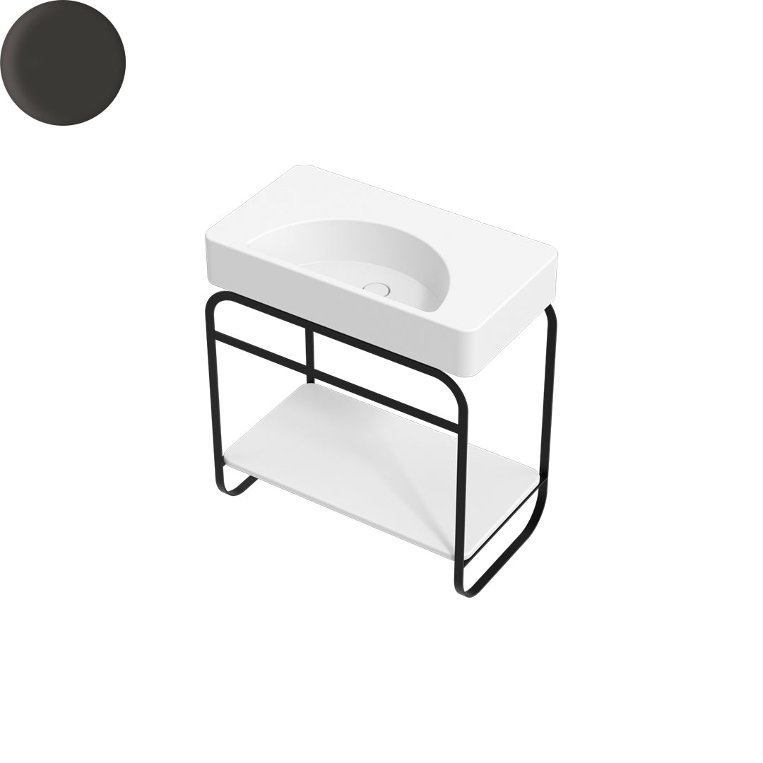 LUNARIS 81 BASIN STAND CERAMIC SHELF 800X450X750MM