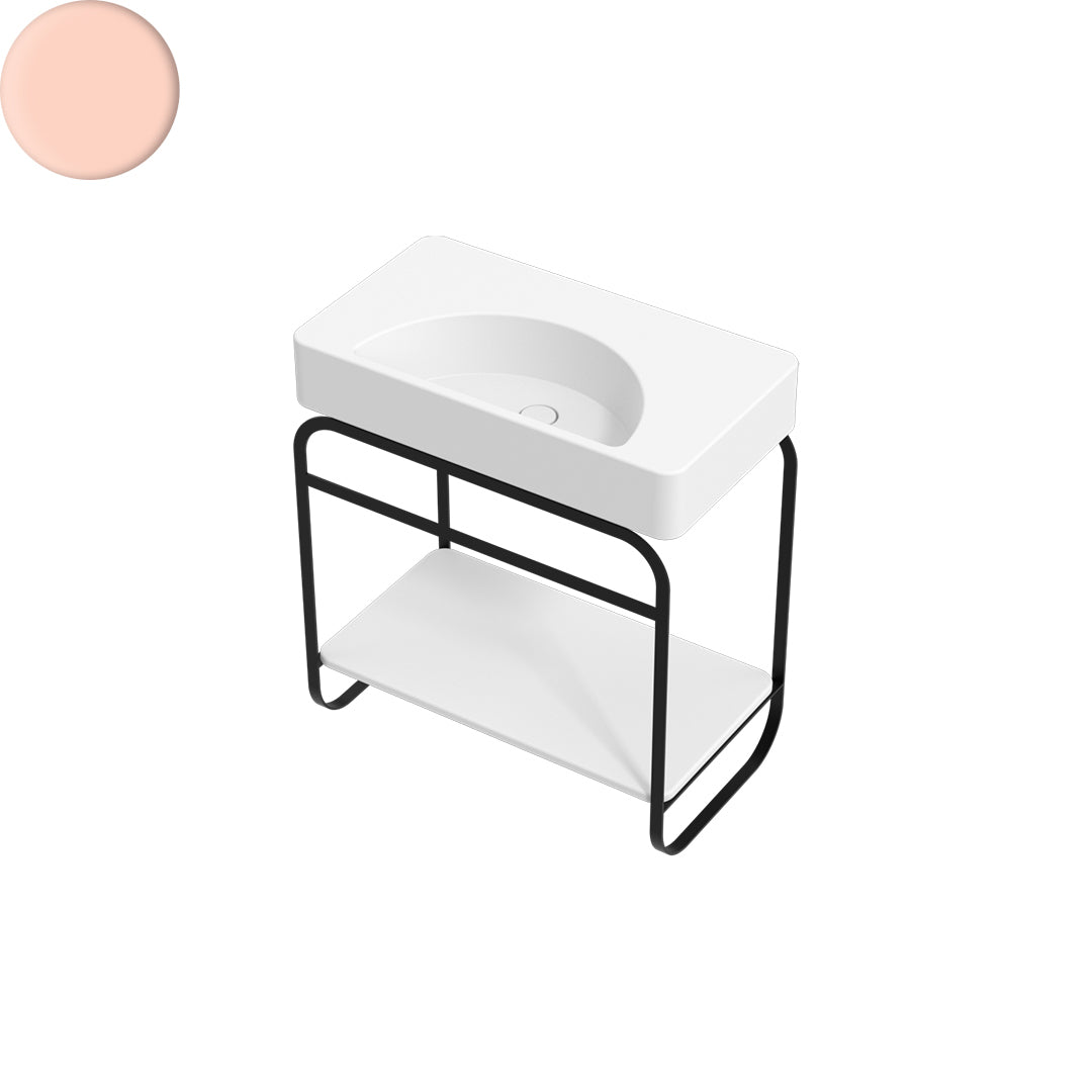 LUNARIS 81 BASIN STAND CERAMIC SHELF 800X450X750MM