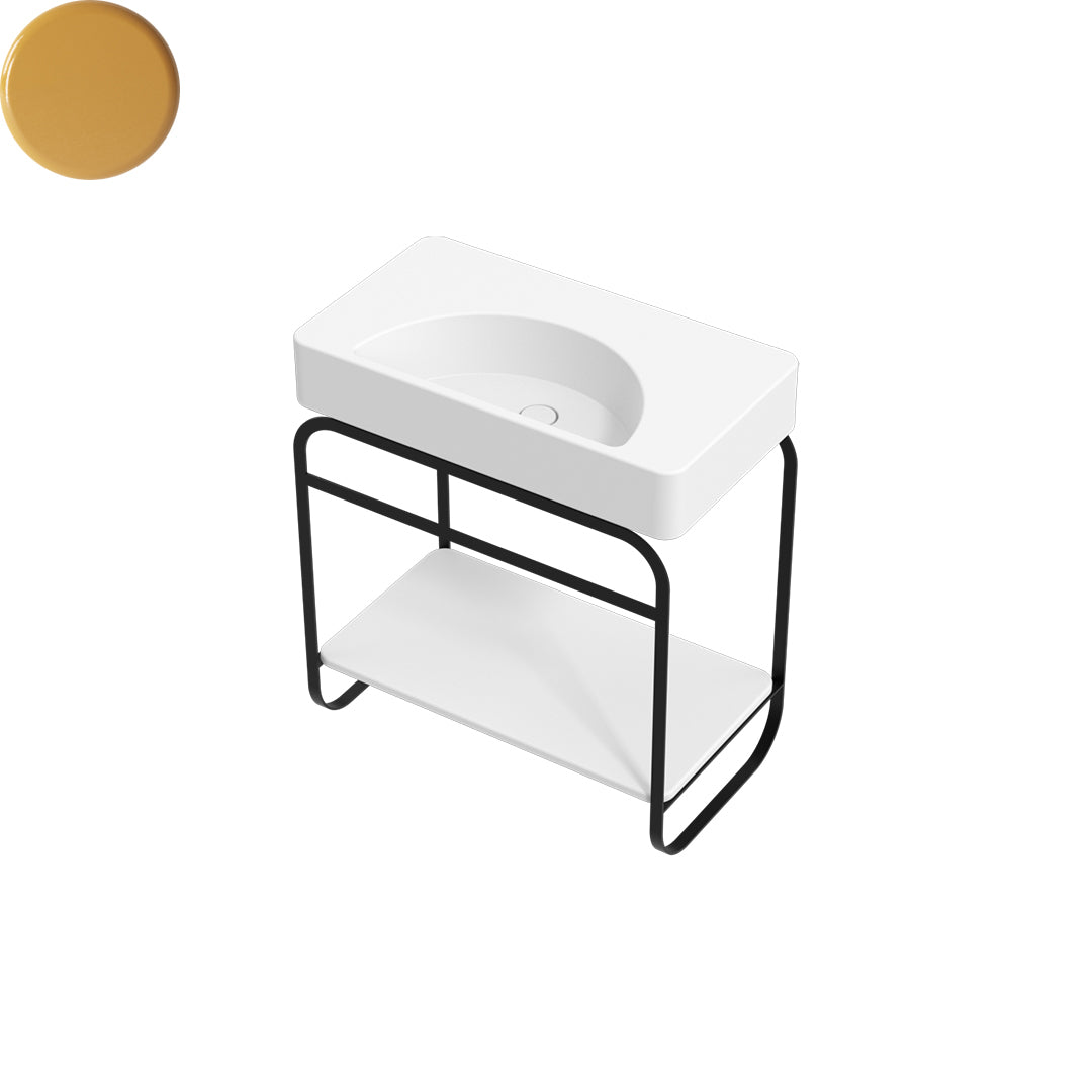 LUNARIS 81 BASIN STAND CERAMIC SHELF 800X450X750MM