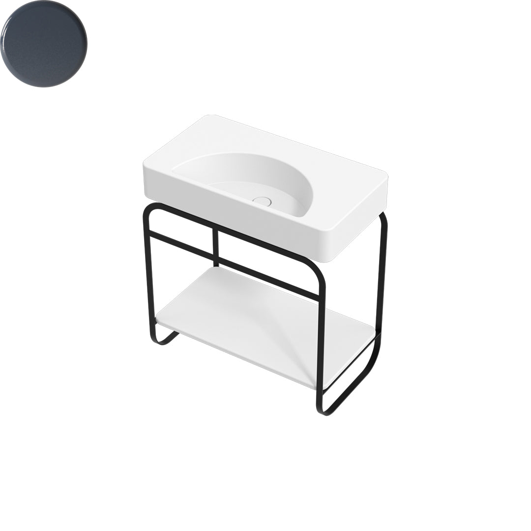 LUNARIS 81 BASIN STAND CERAMIC SHELF 800X450X750MM