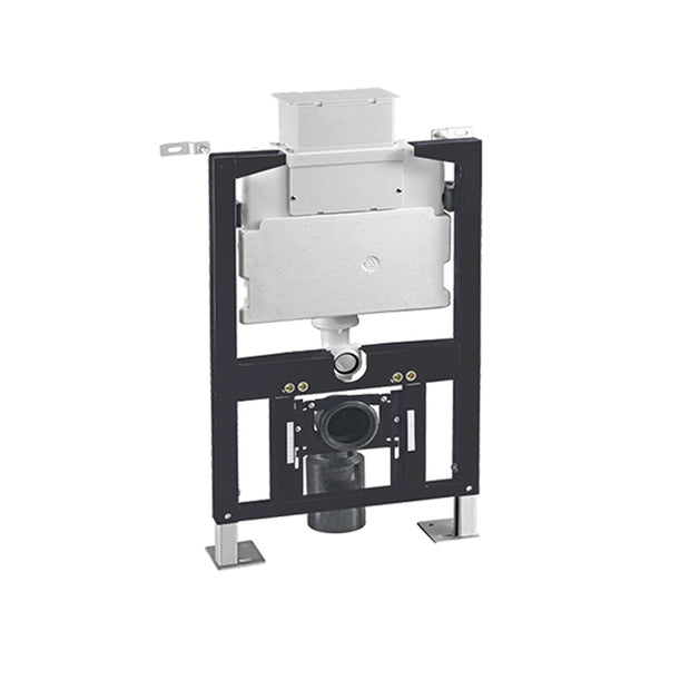LOW LEVEL FRONT/TOP FLUSH CABLE INWALL CISTERN WITH METAL FRAME